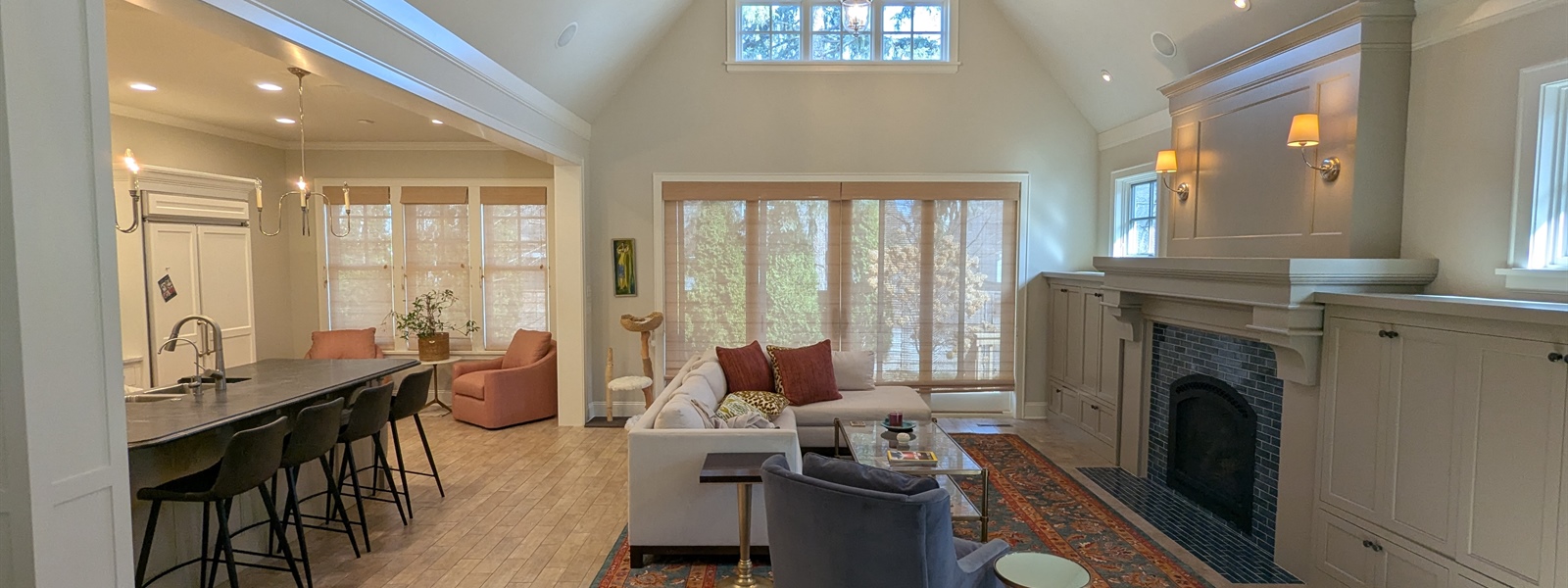 Flawless Cabinet & Fireplace Painting in Edina