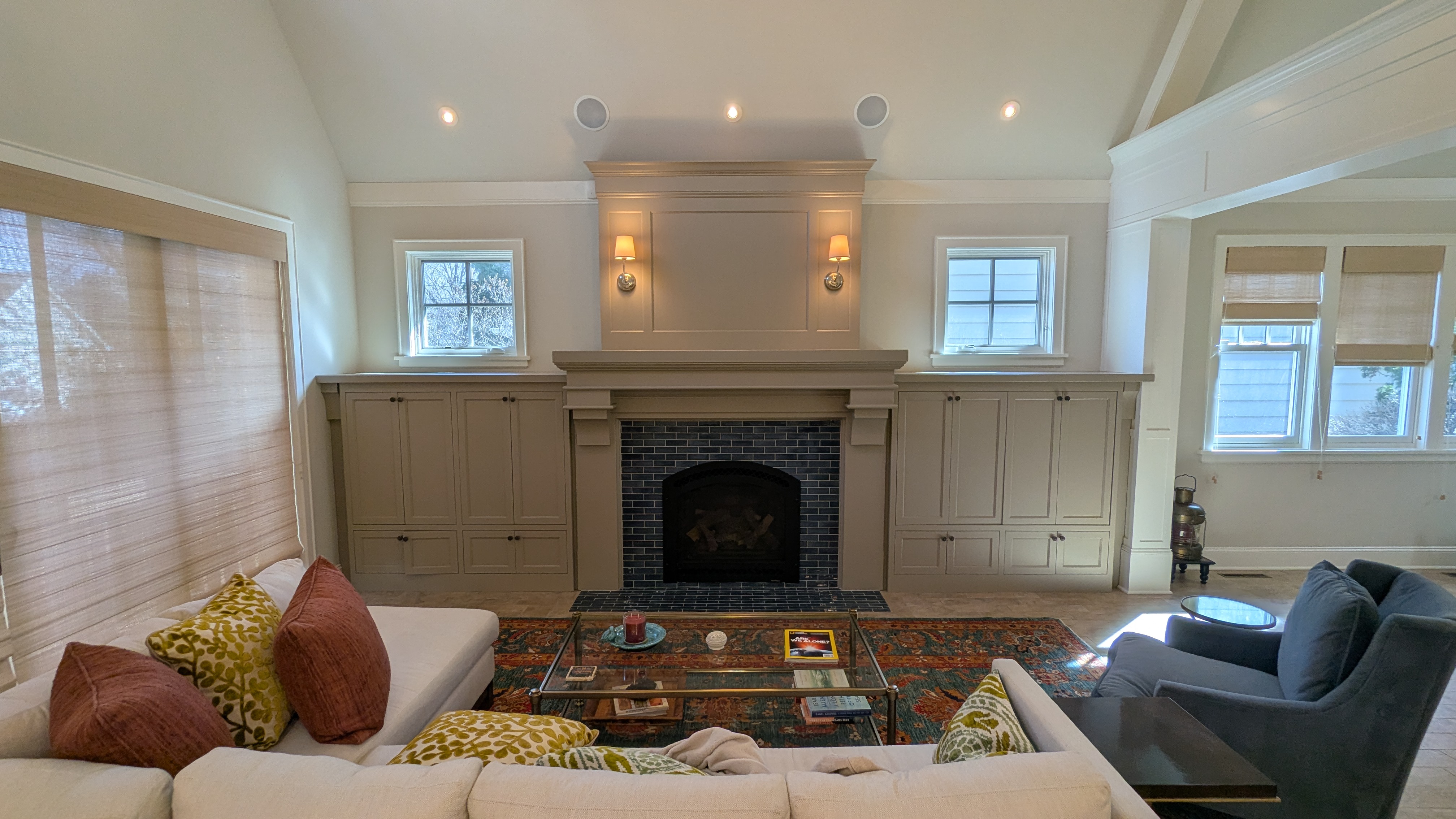 Flawless Cabinet & Fireplace Painting in Edina