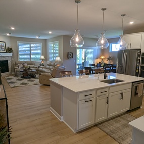 Custom interior painting for a new kitchen in Otsego, MN